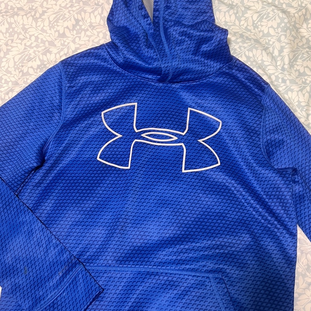 Under Armour Blue and Gray ColdGear Shirt